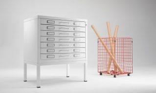 Metal flat files cabinet design